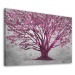 Obraz na plátně PURPLE TREE různé rozměry Ludesign ludesign obrazy: 70x50 cm