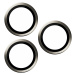 PanzerGlass HoOps ochranné kroužky Apple iPhone 15 Pro/15 Pro Max - přírodní hliník