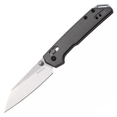 KERSHAW MINI IRIDIUM REVERSE TANTO Satin D2 Šedý Hliník DuraLock K-2051R