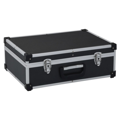 vidaXL Kufr na nářadí 46 x 33 x 16 cm černý hliník