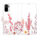 iSaprio flip pouzdro Pink Flowers 03 pro Xiaomi Redmi Note 10 / Note 10S