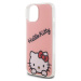 Hello Kitty IML Daydreaming Logo Kryt iPhone 15 růžový