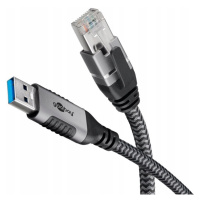 Kabel ethernetový adaptér kat.6 Ftp Usb 3.0 (typ A) na RJ45 (8P8C), 2 m