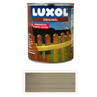 LUXOL Originál - dekorativní tenkovrstvá lazura na dřevo 0.75 l Bílá
