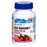Swiss NatureVia Max Brusinky pastilky 30+6 tablet