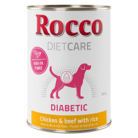 Rocco Diet Care Diabetic kuřecí a hovězí s rýží 400 g 12 x 400 g