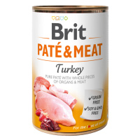 BRIT Paté & Meat Turkey konzerva pro psy 400 g