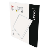 LED panel LEXXO backlit 60×60, čtvercový vestavný bílý, 30W neutr. b.