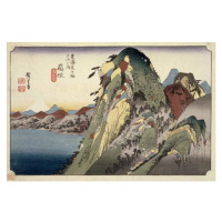 Obrazová reprodukce Hakone: Lake Scene,, Ando or Utagawa Hiroshige, 40x26.7 cm