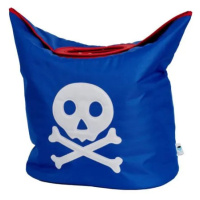 LOVE IT STORE IT - Taška na prádlo Piráti - modrá s pirátem