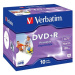 VERBATIM DVD+R AZO 4,7GB, 16x, printable, jewel case 10 ks