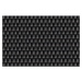 Balkonová ratanová zástěna MALMO, černá, výška 100 cm šířka různé rozměry 1300 g/m2 MyBestHome R