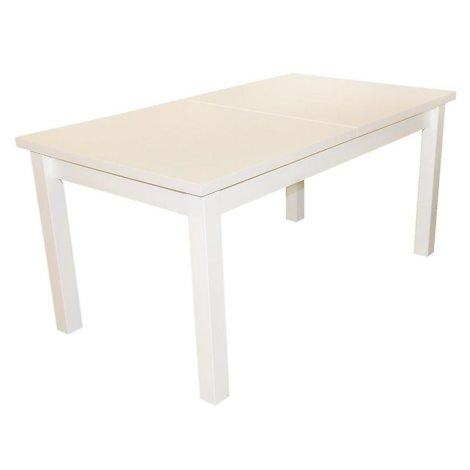 Stůl 160x90+40 Bílý BAUMAX