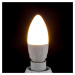 Lindby E14 4,9W 830 LED lampa ve tvaru svíčky teplá bílá