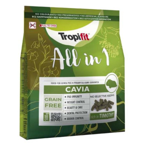 Tropifit ALL IN 1 Cavia 500g krmivo pro morčata