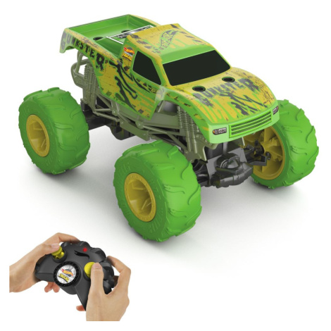 Mattel hot wheels rc monster trucks gunkster svítící ve tmě 1:15
