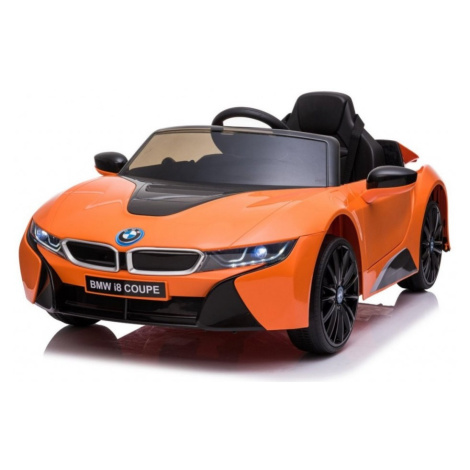 Elektrické autíčko BMW I8 LIFT oranžové