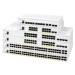 Cisco switch CBS350-8FP-2G-EU (8xGbE, 2xGbE/SFP combo, 8xPoE+, 120W, fanless)