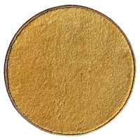 Vopi koberce Kusový koberec Eton Exklusive žlutý kruh - 400x400 (průměr) kruh cm