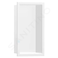 Hansgrohe 56057700 - Výklenek do stěny s rámem, 30x15x10 cm, matná bílá