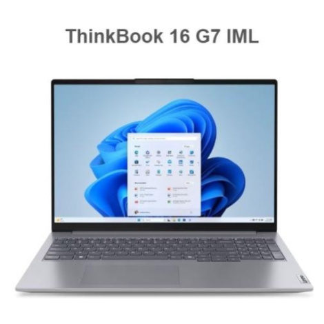 Lenovo ThinkBook 16 G7 Ultra 5 125U/AI/16GB/512GB SSD/16" WUXGA/3yOnsite/Win11 Pro/šedá