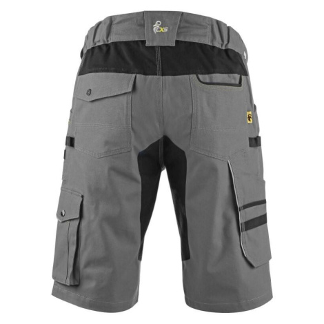 Kraťasy CXS STRETCH, pánské, šedo-černé, vel. 46