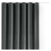 Tmavě šedý sametový dimout závěs 200x225 cm Velto – Filumi