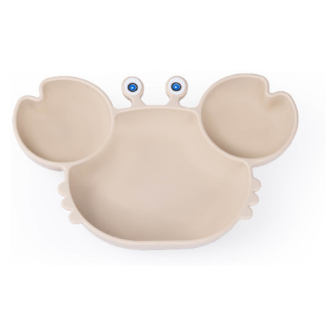 Talerz krab Giligums béžový