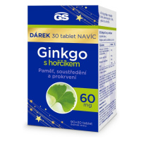 GS Ginkgo 60 mg s hořčíkem 90+30 tablet