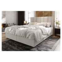 Expedo Čalouněná postel boxspring KARDI, 160x200, cosmic 10 + topper