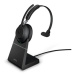 Jabra Evolve2 65 MS Mono USB-A Stand Black