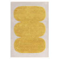 Okrově žlutý ručně tkaný vlněný koberec 120x170 cm Canvas – Asiatic Carpets