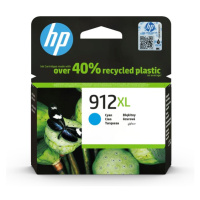 HP 912XL originální inkoustová kazeta azurová 3YL81AE Azurová