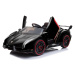 Mamido Elektrické autíčko Lamborghini Venno LCD MP4 4x4 černé