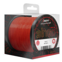 DELPHIN Bingo Matt, tmavě červený průměr 0,28 mm, nosnost 6,50 kg, balení 600 m