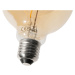 E27 dimbare LED spiraal filament G95 4W 270 lm 2700K