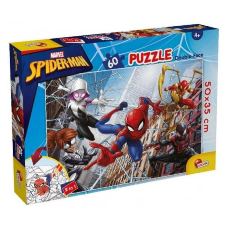 Lisciani Spider-Man puzzle oboustranné 60