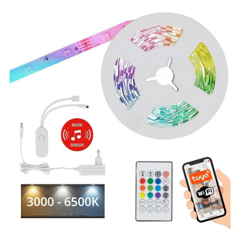 Brilo - LED RGBW Stmívatelný pásek 6,65m LED/18W/230V Wi-Fi Tuya + DO 2313-150