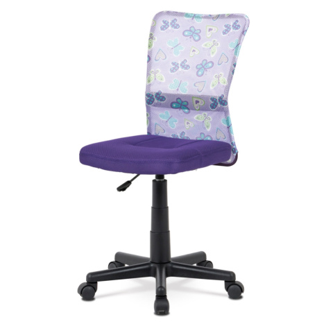Dětská kancelářská židle TRUSKA, fialová Autronic