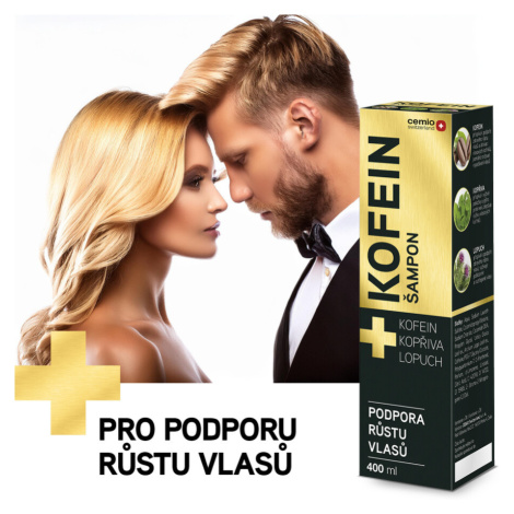 Cemio Kofeinový šampon 400ml Green Swan