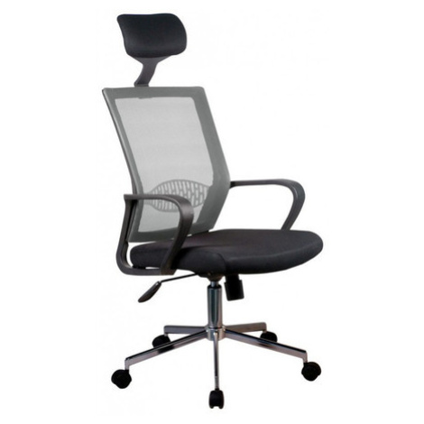 Kancelářská židle OCF-9 šedá Akord