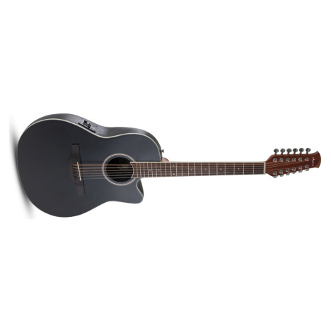 Applause AB2412II Mid Cutaway 12 Black Satin