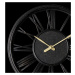 Nástěnné hodiny ERATO černá Ø 30 cm Mybesthome
