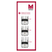 Moser 1801-7020 Magnetic Premium Attachment Combs - náhradní magnetické nástavce: 6, 9, 12 mm (3