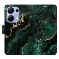 iSaprio Flip pouzdro Emerald 02 pro Xiaomi Redmi Note 13 Pro