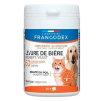 Francodex Pivovarské kvasnice pro psy a kočky 60 tbl