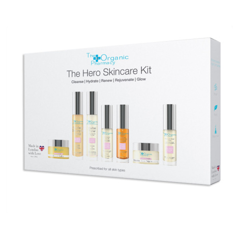 The Organic Pharmacy The New Hero Skincare Kit kosmetická dárková sada 70 ml