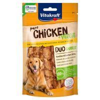 Vitakraft CHICKEN Veggie mrkvové tyčinky + kuřecí maso 3 × 80 g