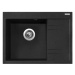 Sinks RIM 650 L Granblack levý