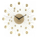 Designové nástěnné hodiny 4860GD Karlsson 30cm